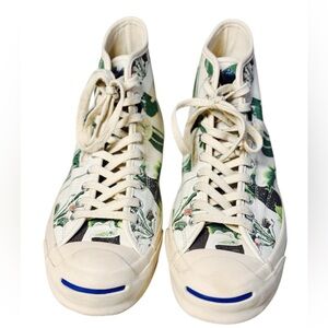 Converse Jack Purcell Signature Jetstream Carnivorous Print Sneakers Sz 9.5M 11W